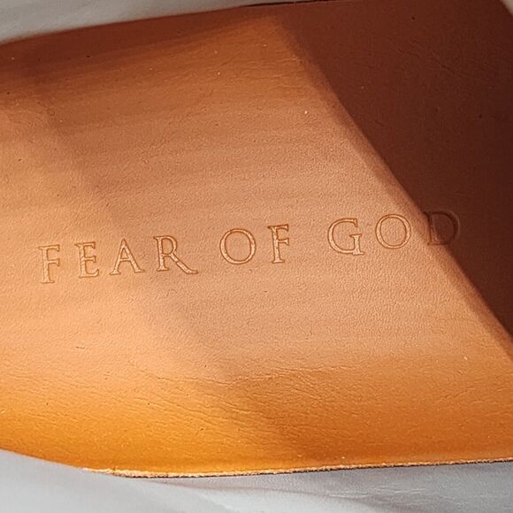 Fear of God Hiking High-top Sneakers - Nubuck Leather - Beige - 40 7US NWB - Picture 7 of 8